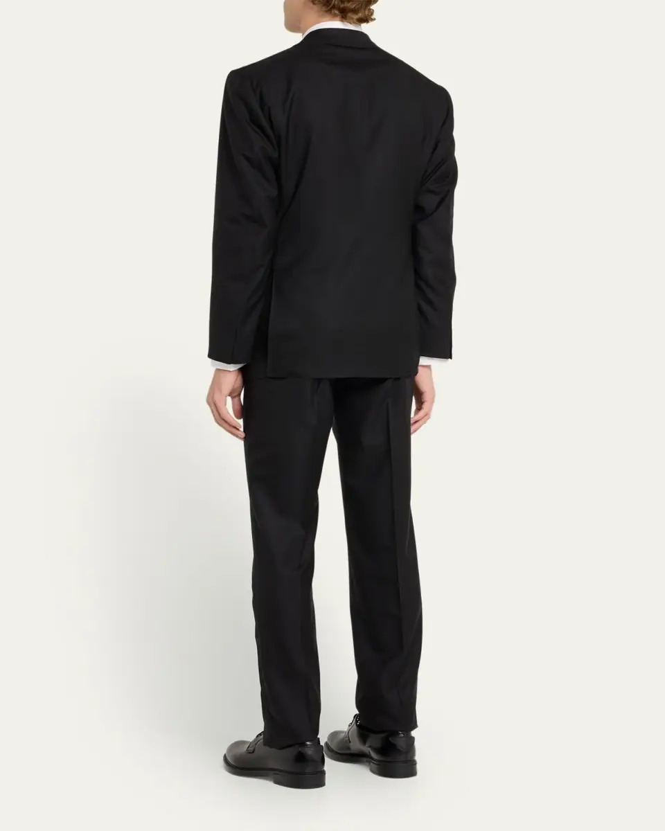 Cesare Attolini Men's 150s Wool Grosgrain Tuxedo | Thumbnail 3 Cesare Attolini Men's 150s Wool Grosgrain Tuxedo | Thumbnail 3