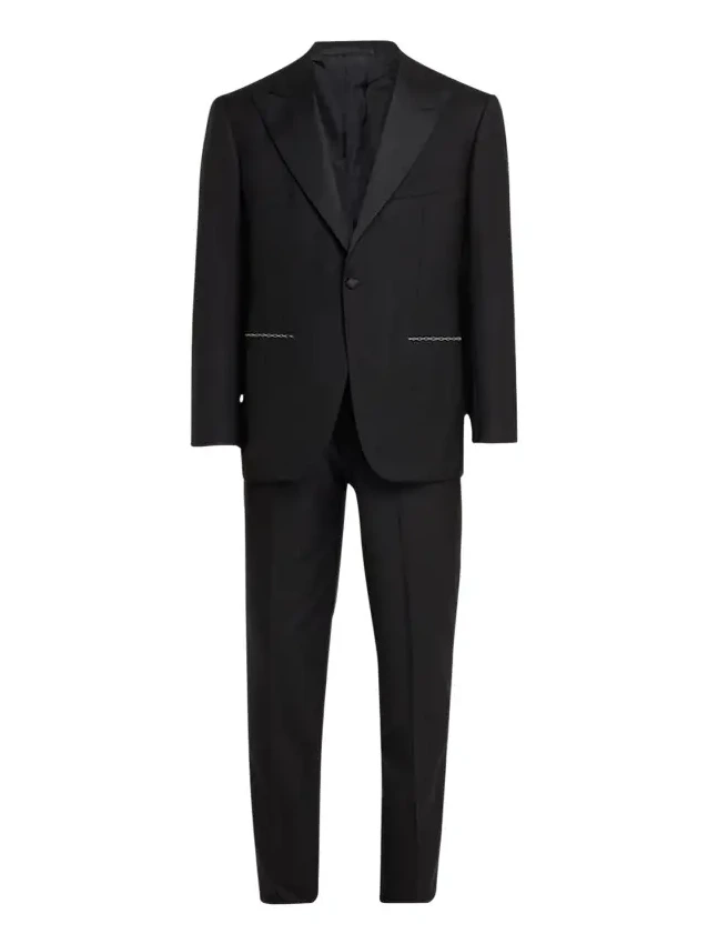 Men's 150s Wool Grosgrain Tuxedo Men's 150s Wool Grosgrain Tuxedo