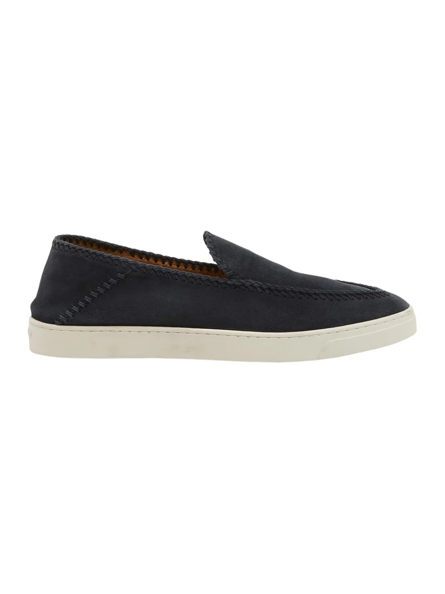 Men's Suede Sneaker-Sole Loafers Men's Suede Sneaker-Sole Loafers