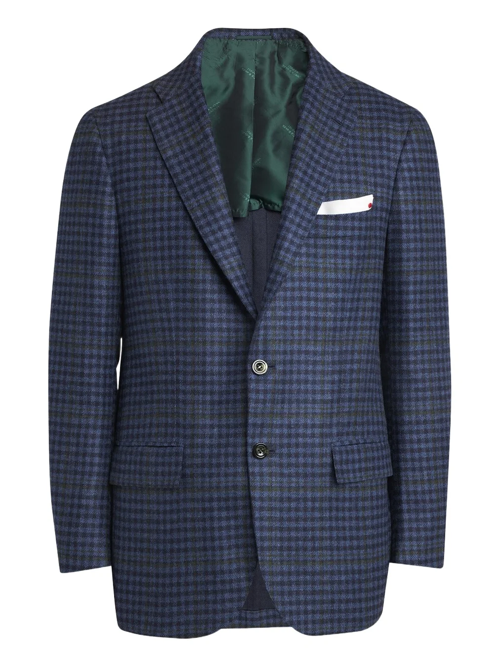 Men's Cashmere-Wool Check Sport Coat Men's Cashmere-Wool Check Sport Coat