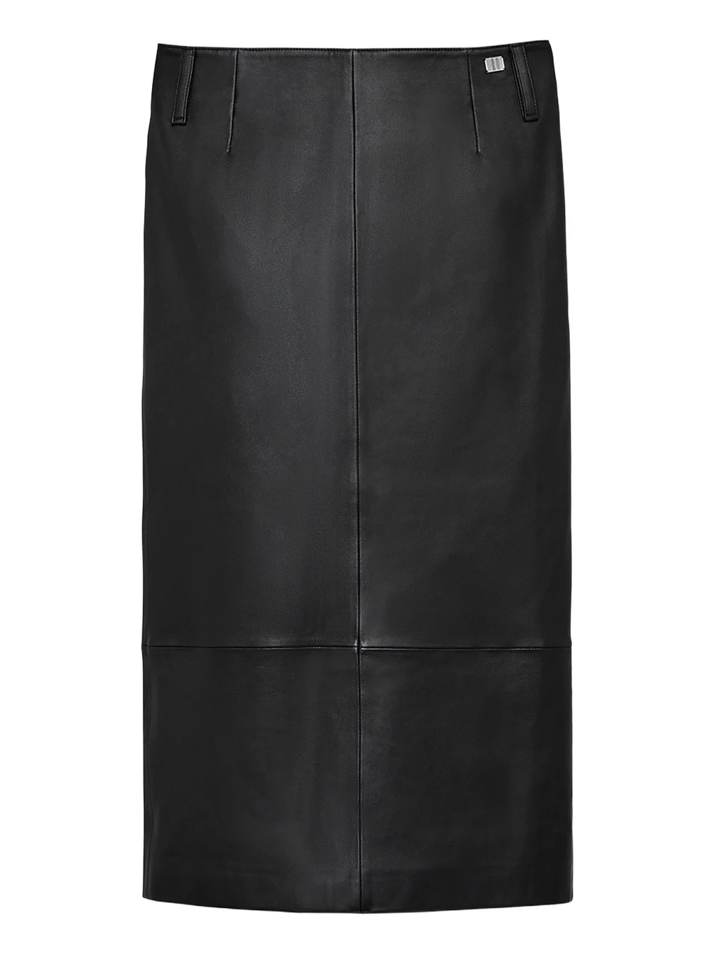 Leather Slim Pencil Midi Skirt Leather Slim Pencil Midi Skirt