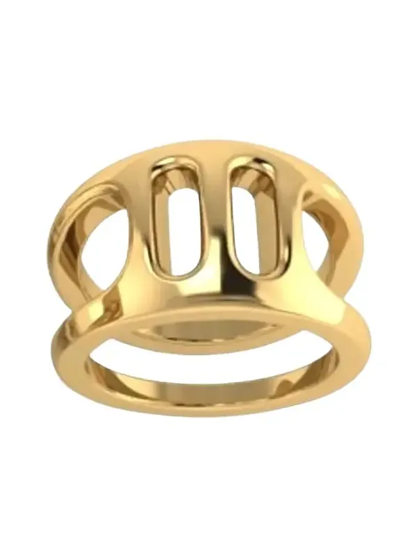 18K Yellow Gold Phantom III Ring