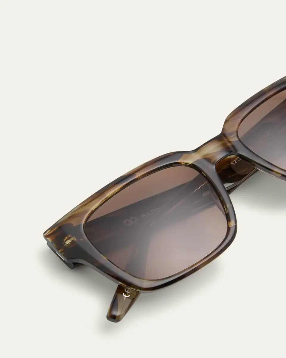 Barton Perreira Men's Zander Plastic Rectangle Sunglasses | Thumbnail 5 Barton Perreira Men's Zander Plastic Rectangle Sunglasses | Thumbnail 5