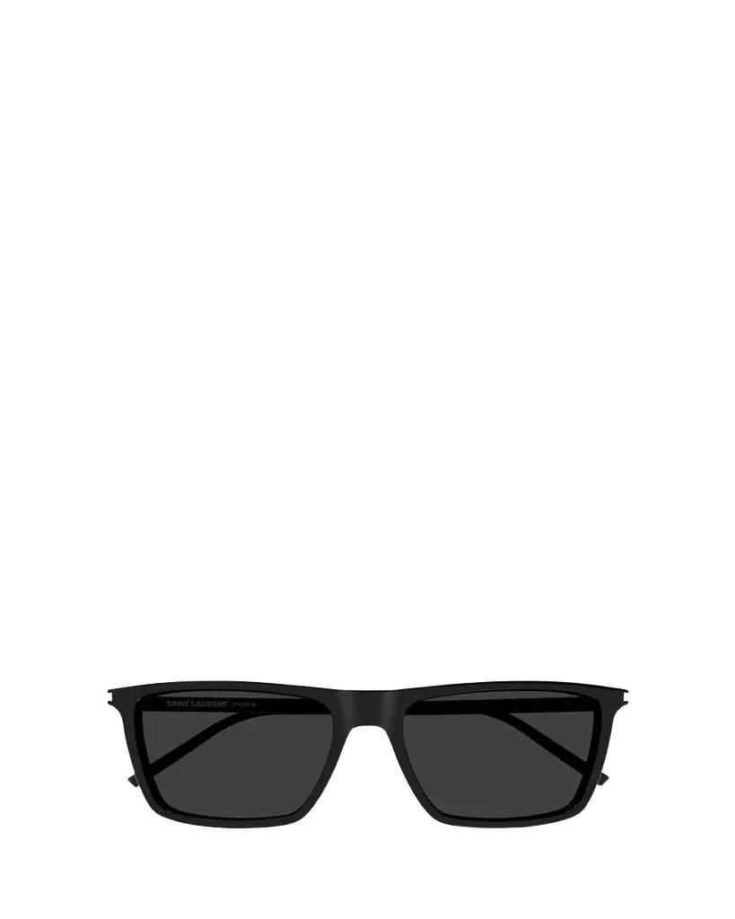 Saint Laurent Men's SL 668 Acetate Rectangle Sunglasses | Image 1 Saint Laurent Men's SL 668 Acetate Rectangle Sunglasses | Image 1