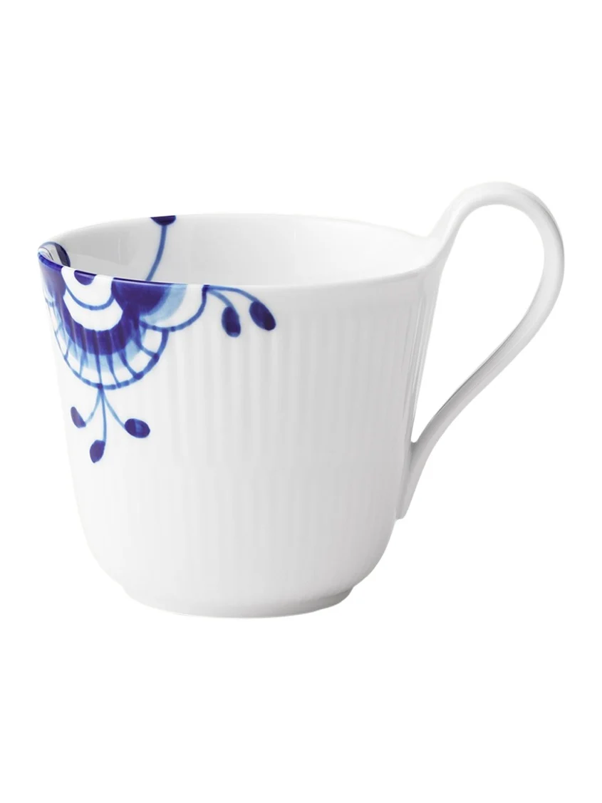 Royal Copenhagen Blue Fluted Mega High-Handle Cup, 11 oz.