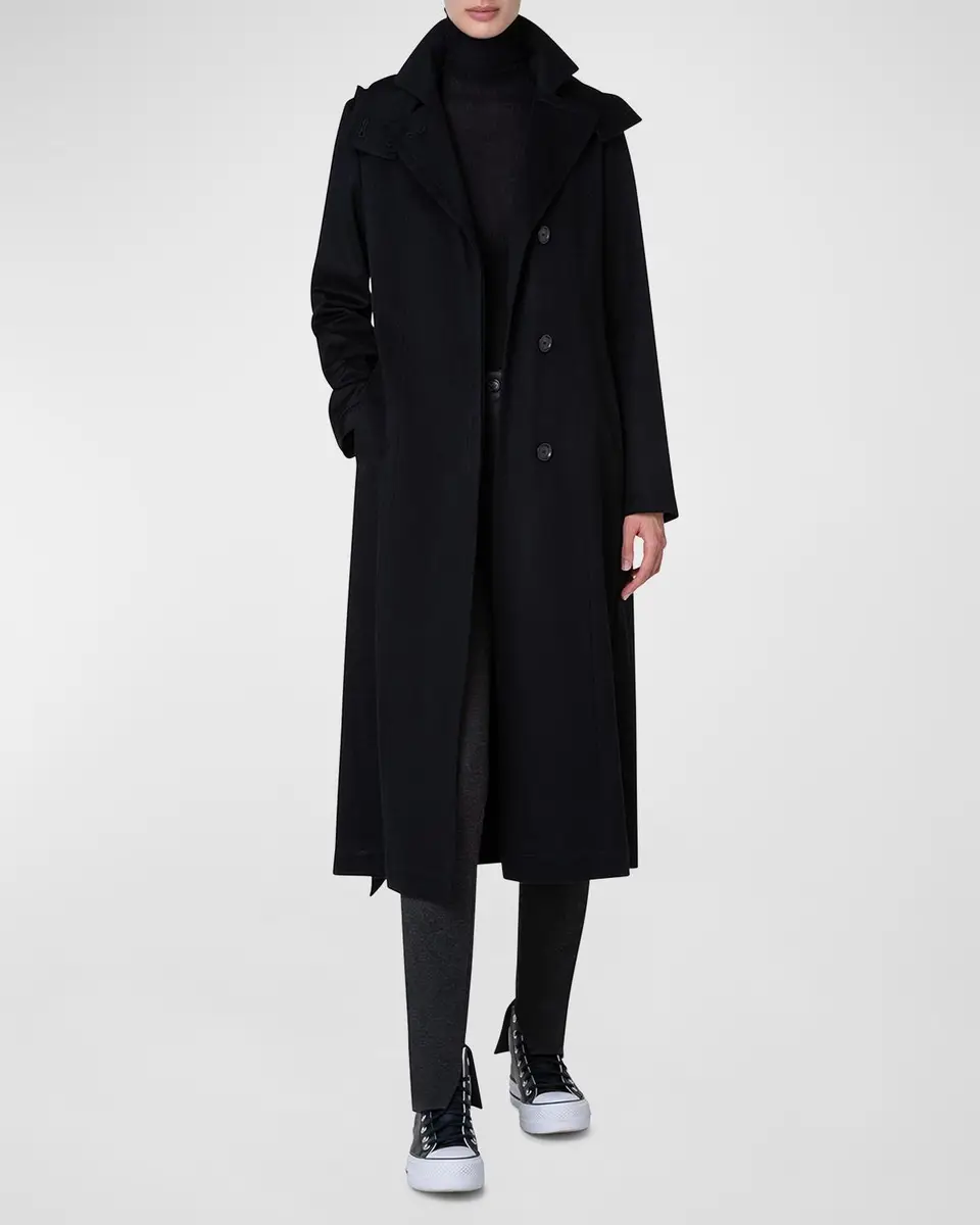 Akris Storm System Cashmere Coat | Thumbnail 2 Akris Storm System Cashmere Coat | Thumbnail 2