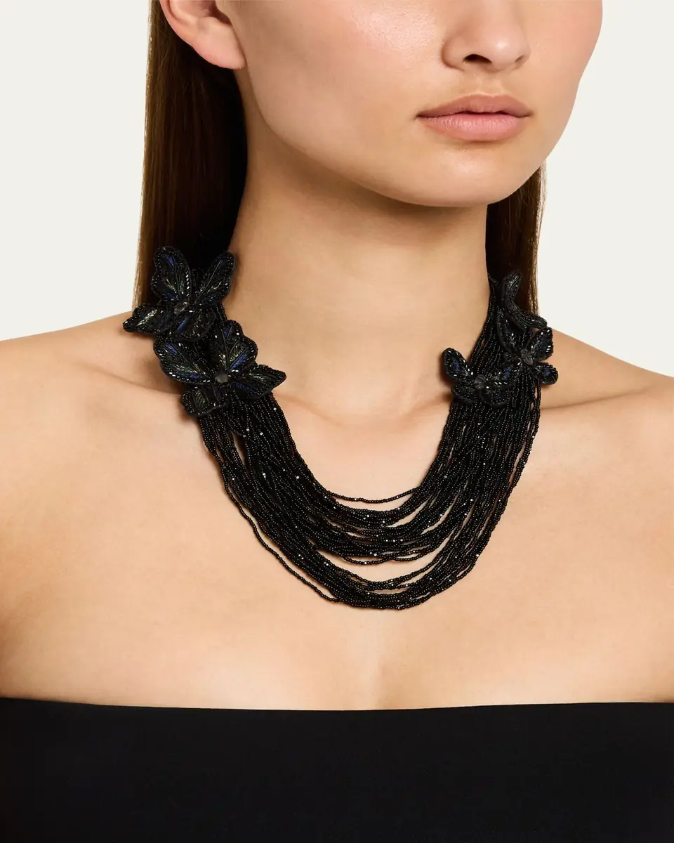 Deepa Gurnani Handmade Atlas Necklace | Thumbnail 2 Deepa Gurnani Handmade Atlas Necklace | Thumbnail 2
