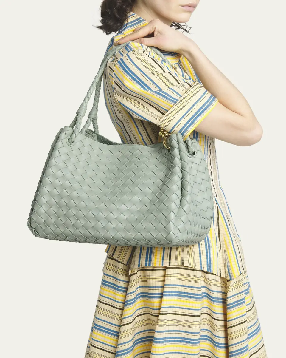 Bottega Veneta Parachute Large Shoulder Bag | Thumbnail 2 Bottega Veneta Parachute Large Shoulder Bag | Thumbnail 2