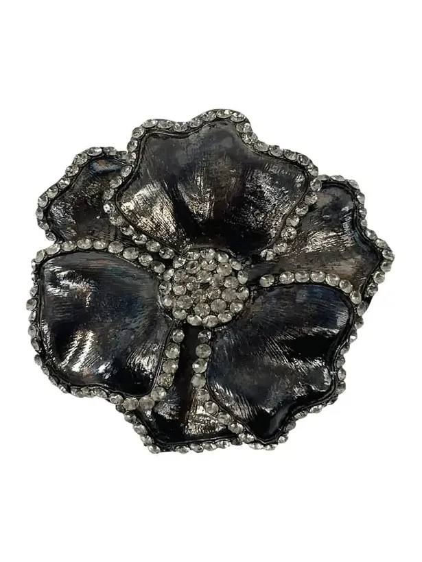 Nomi K Embellished Flower Napkin Rings, Set of 4