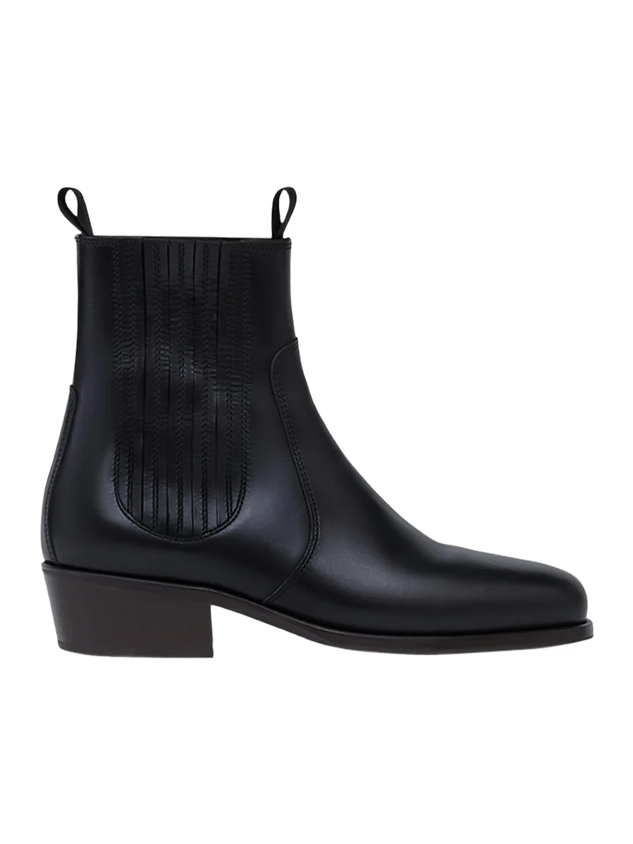 Lemaire Men's Calfskin Chelsea Ankle Boots