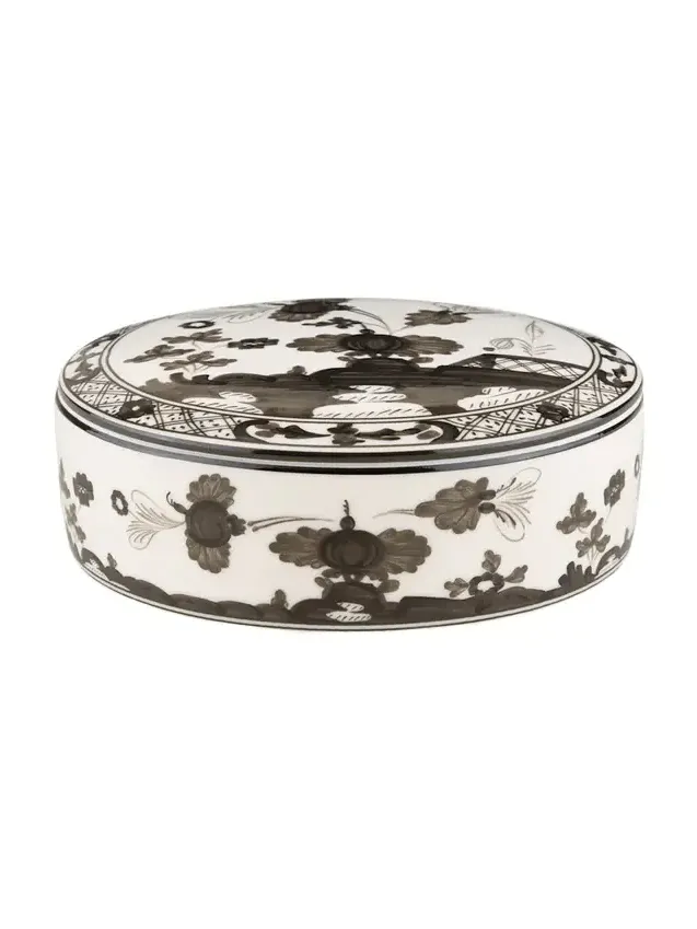 Albus Round Covered Box