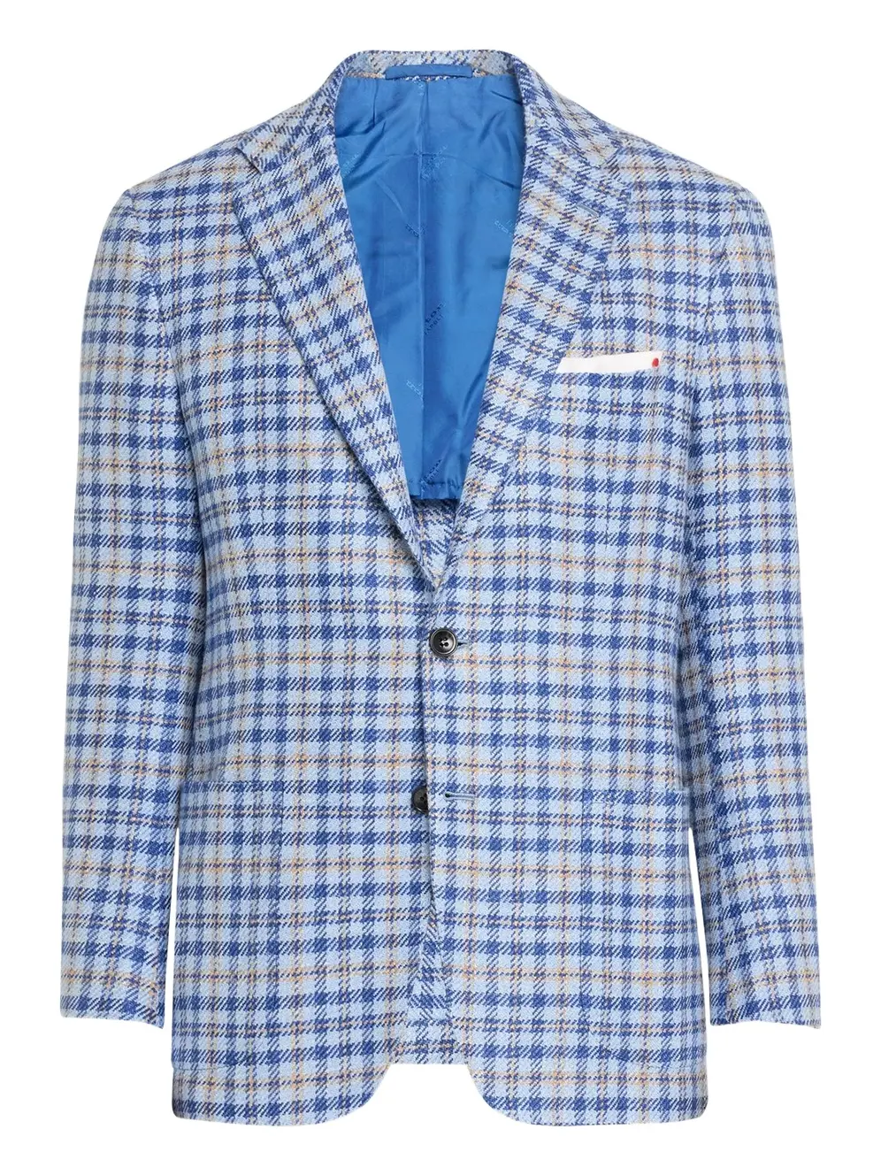 Kiton Men's Graph Check Sport Coat