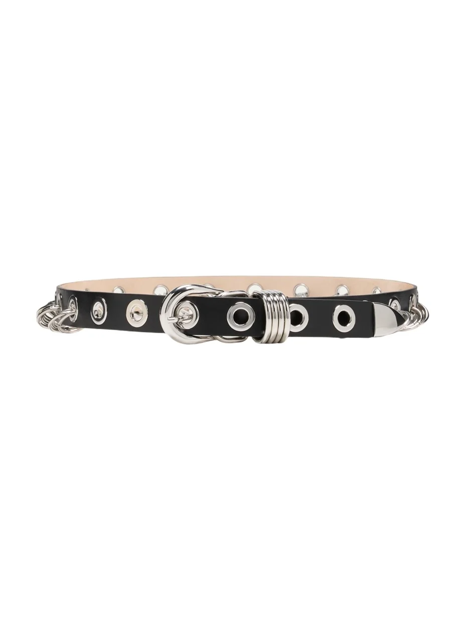 Déhanche Revenge Grommet Leather Belt
