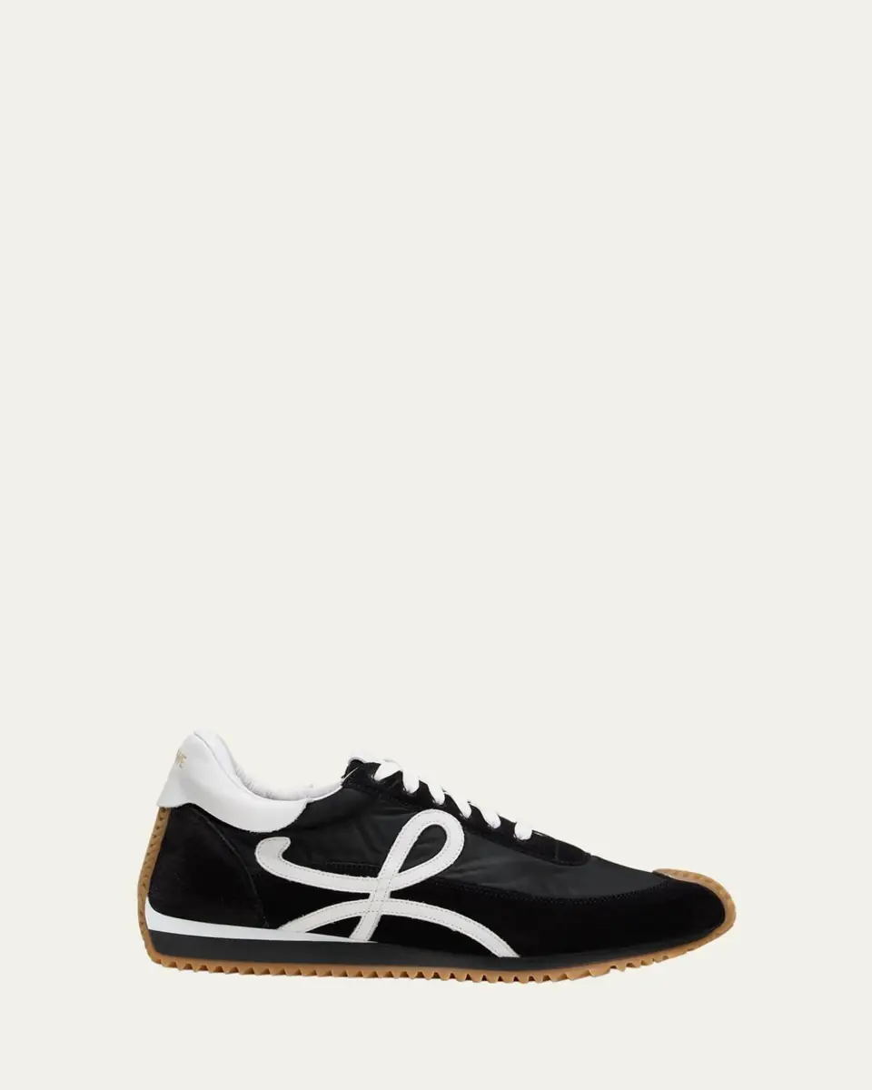 Loewe Men's Flow Retro Runner Sneakers | Thumbnail 2 Loewe Men's Flow Retro Runner Sneakers | Thumbnail 2