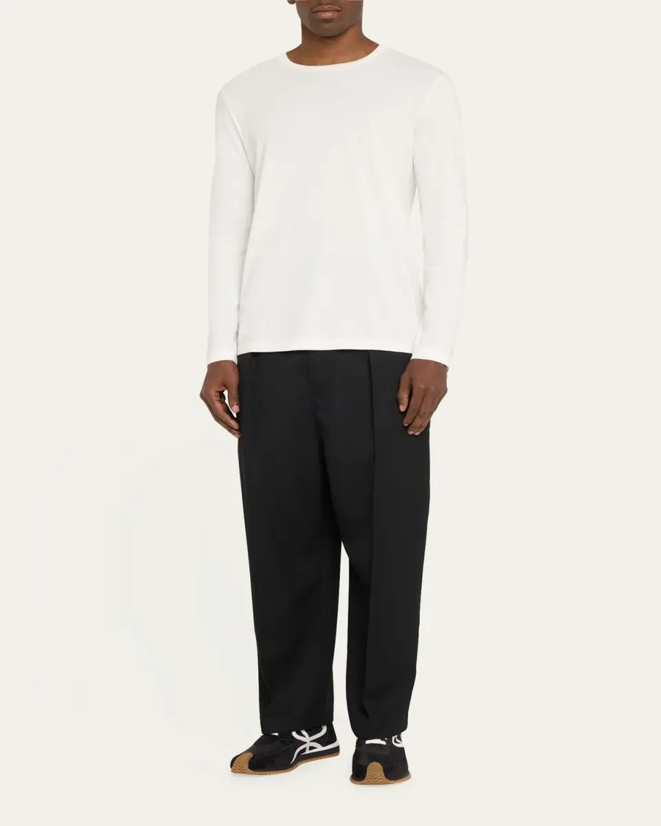 Loewe Men's Flow Retro Runner Sneakers | Thumbnail 4 Loewe Men's Flow Retro Runner Sneakers | Thumbnail 4