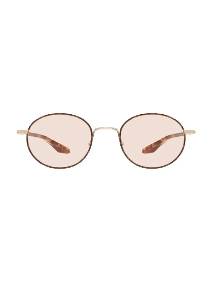 Men's Caster Zyl and Titanium Round Sunglasses