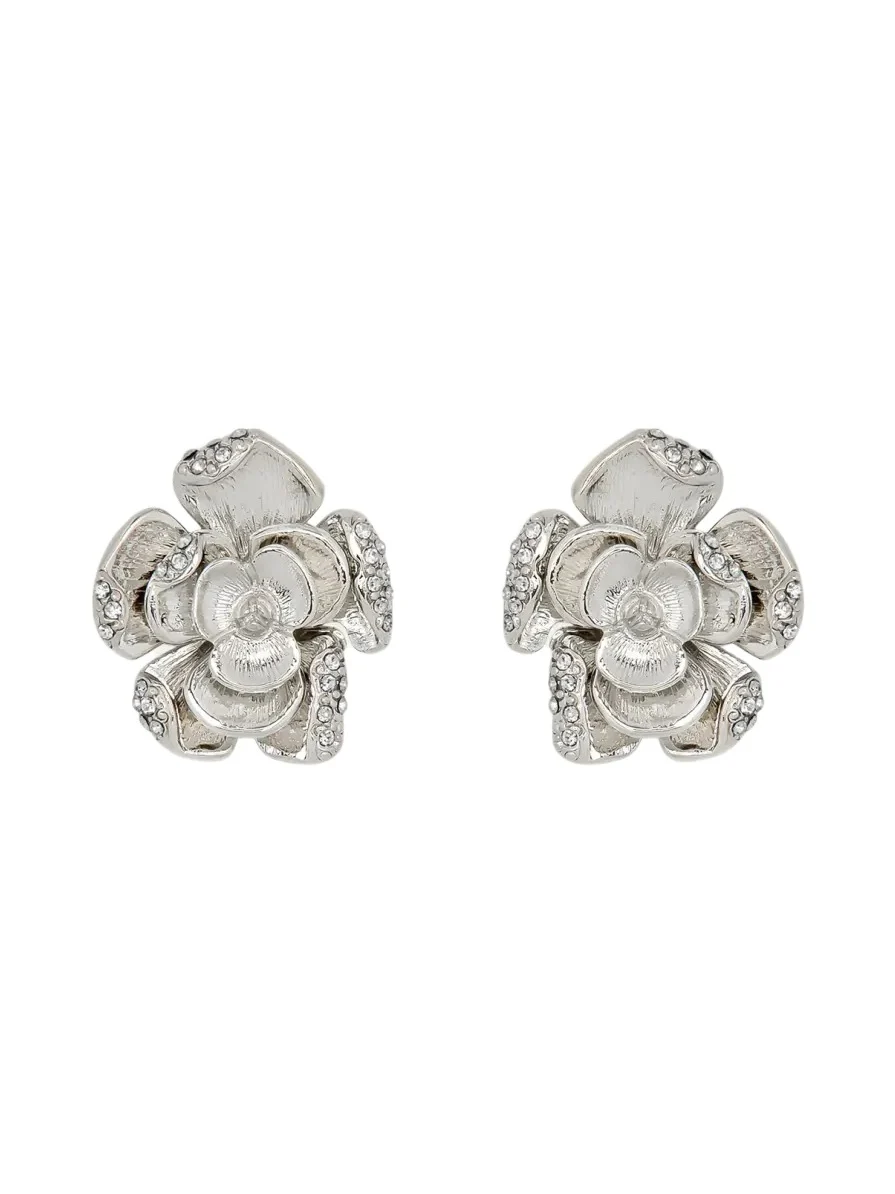 Small Rose Earrings