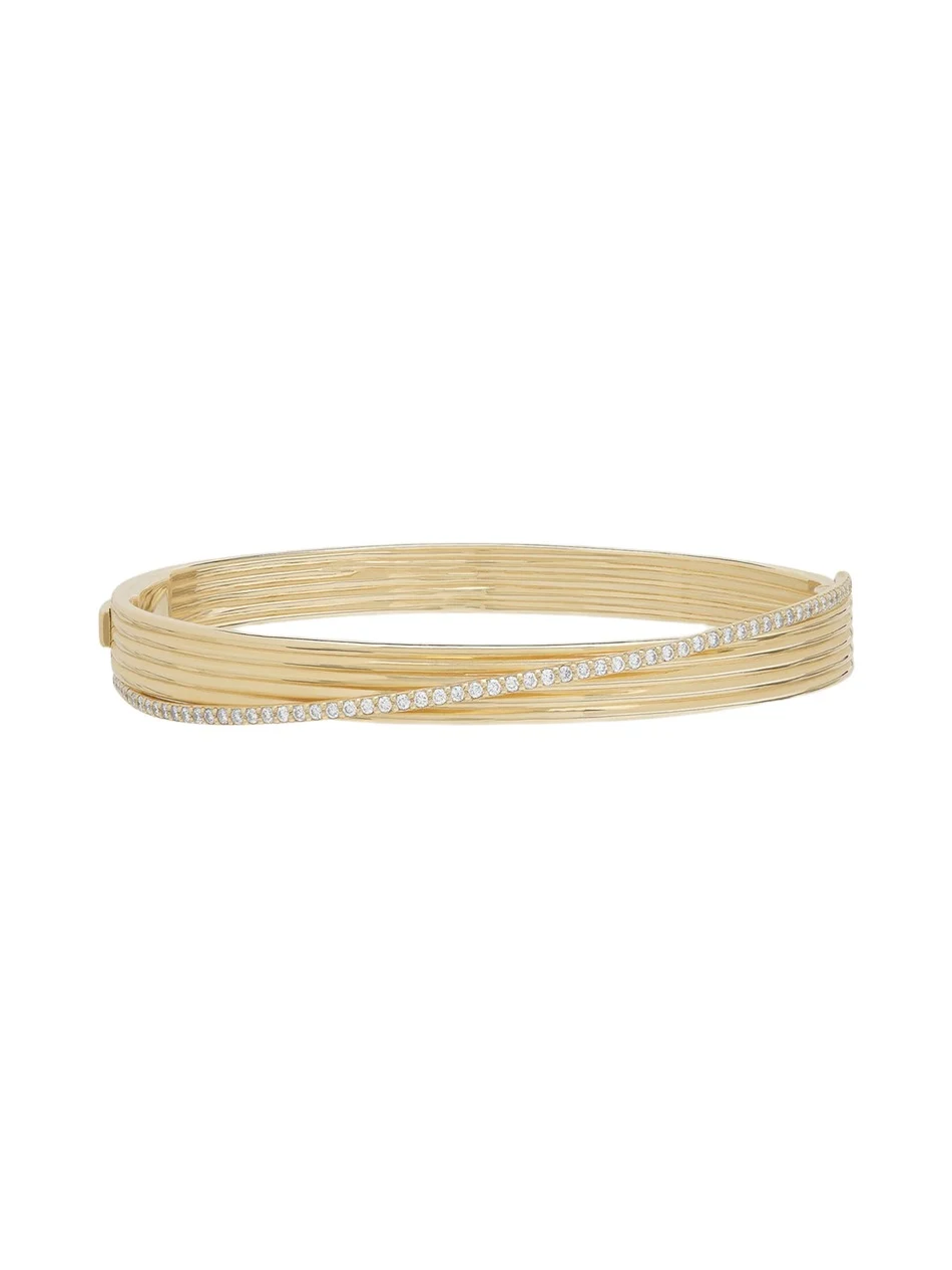 14K Yellow Gold Flawless Planet Bangle 14K Yellow Gold Flawless Planet Bangle