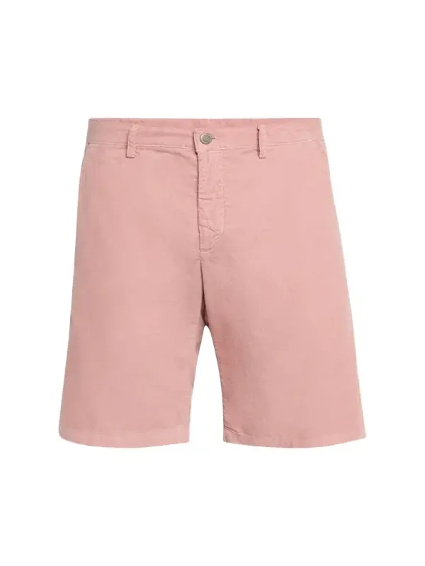 Massimo Alba Men's Flat Front Corduroy Shorts