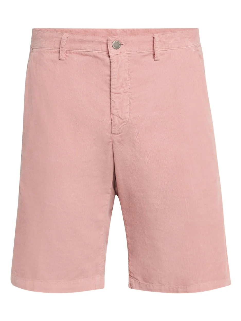 Massimo Alba Men's Flat Front Corduroy Shorts