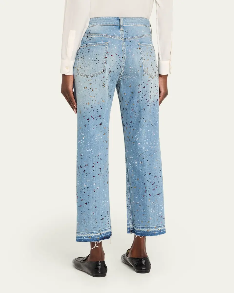 Libertine Meteor Shower Straigth-Leg Ankle Boyfriend Jeans | Thumbnail 3 Libertine Meteor Shower Straigth-Leg Ankle Boyfriend Jeans | Thumbnail 3