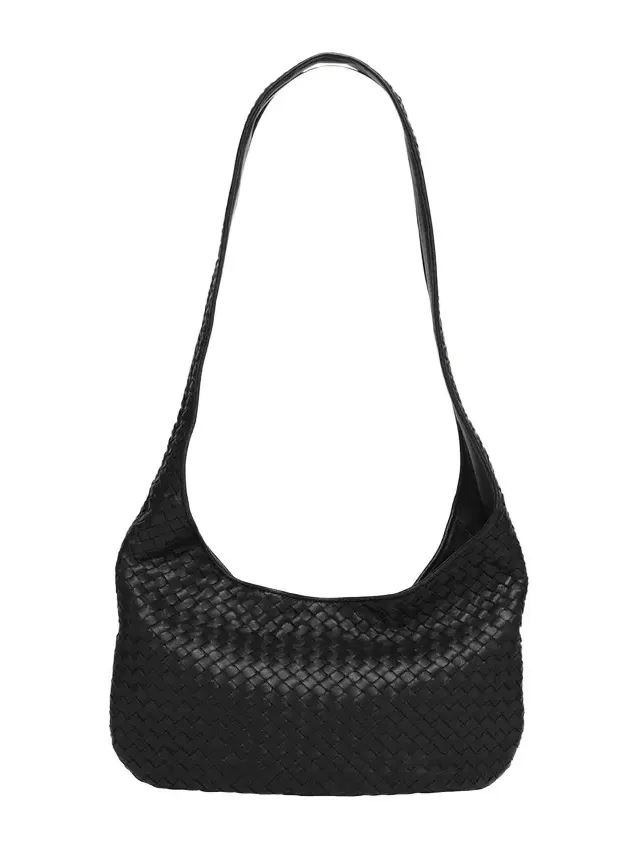 Veneto Intrecciato Leather Crossbody Bag