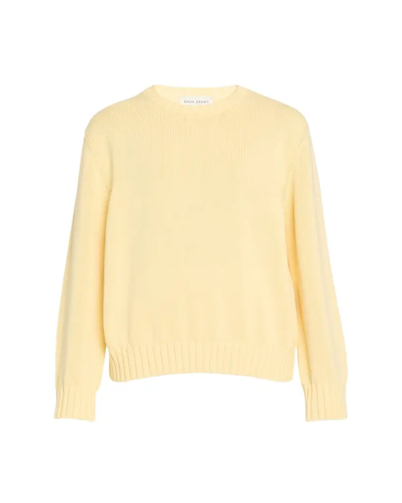 HIGH SPORT Jordan Cotton Crewneck Sweater | Image 1 HIGH SPORT Jordan Cotton Crewneck Sweater | Image 1