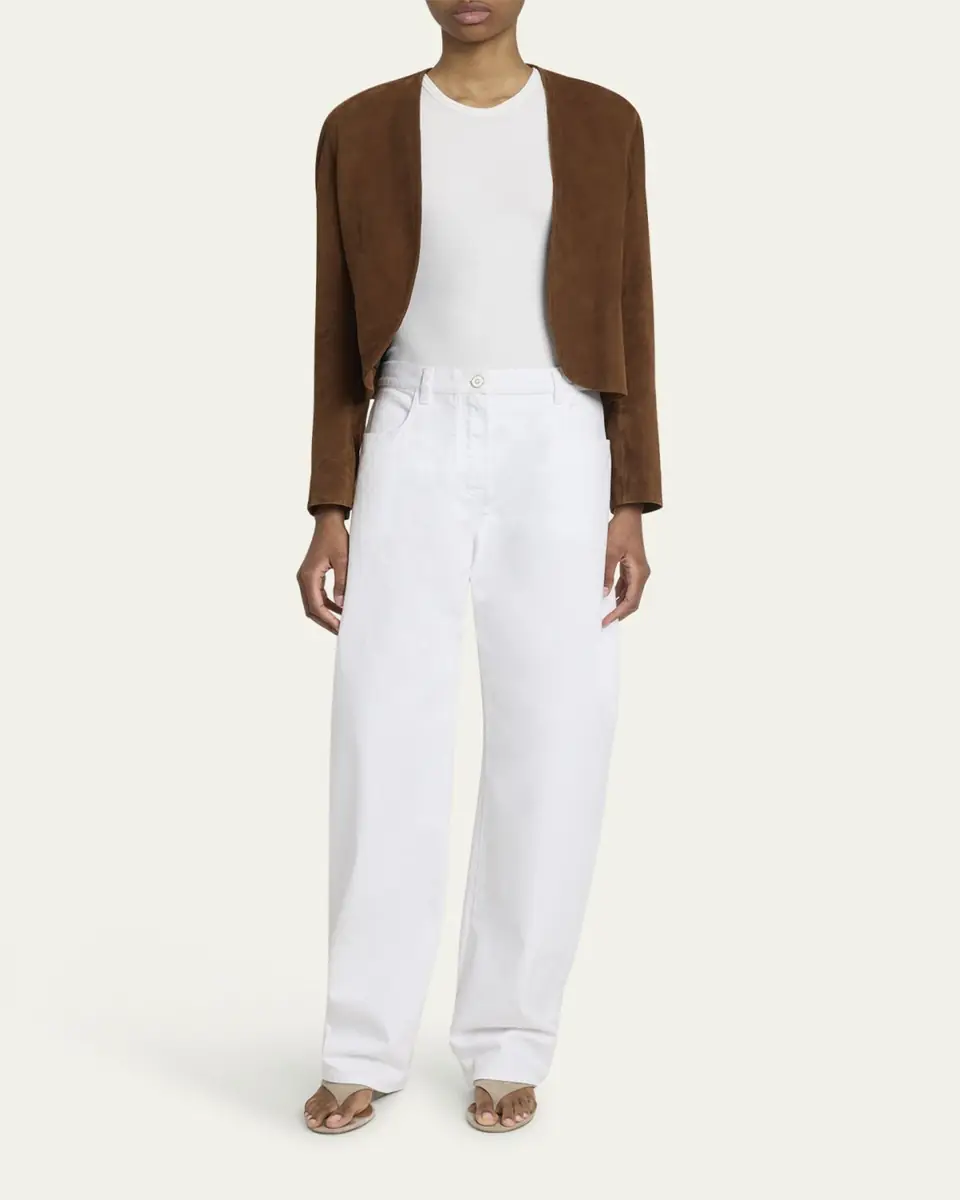 Alaïa Suede Open Blazer Jacket | Thumbnail 2