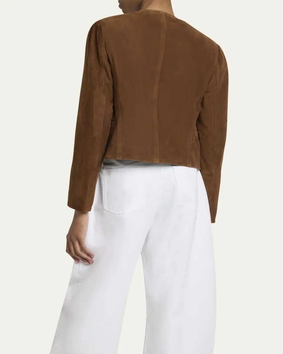 Alaïa Suede Open Blazer Jacket | Thumbnail 3