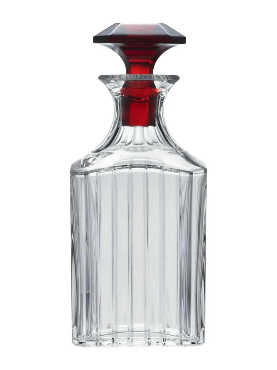 Baccarat Harmonie Red Crystal Whiskey Decanter, 30 oz.