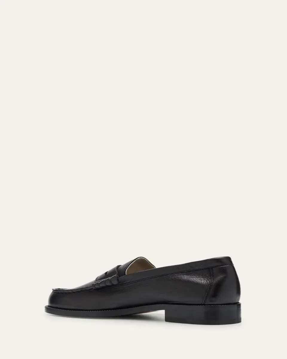 Common Projects Men's Soft Leather Penny Loafers | Thumbnail 4
