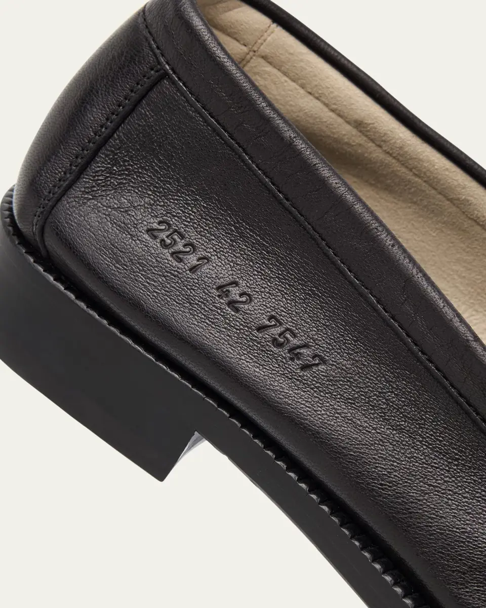 Common Projects Men's Soft Leather Penny Loafers | Thumbnail 5