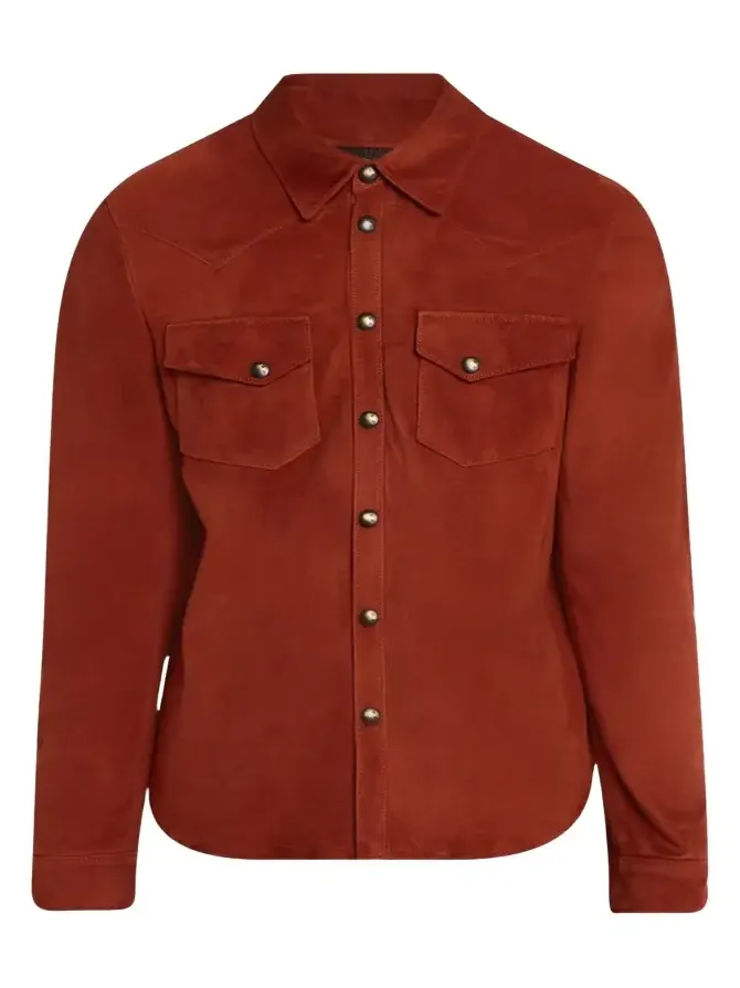 Men's Lowry Leather Shirt Jacket Men's Lowry Leather Shirt Jacket