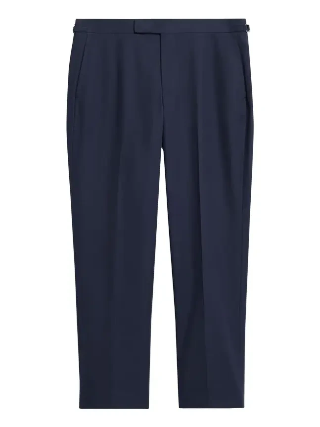 Men's Style One Flat-Front Trousers