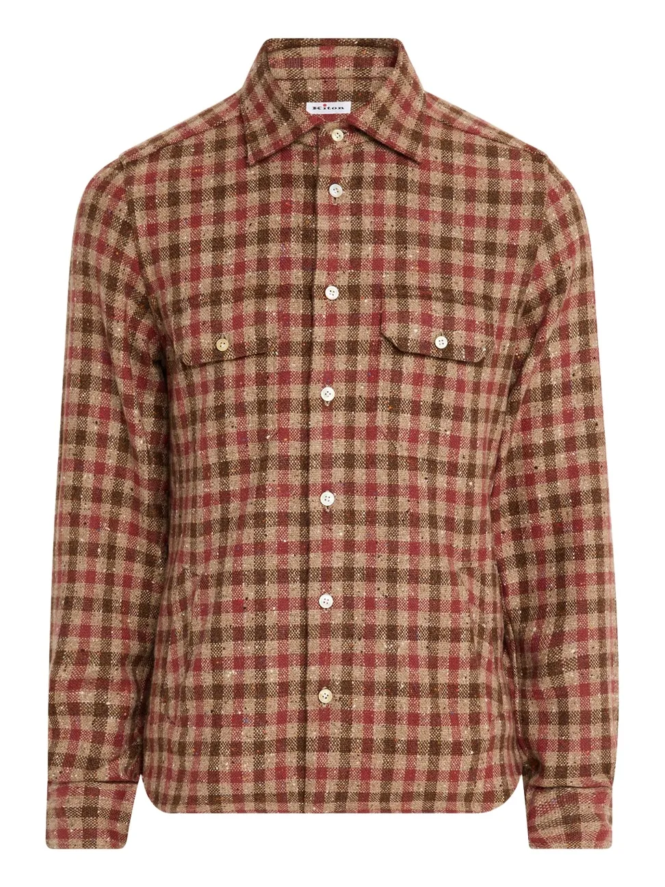 Men's Speckled Cashmere Overshirt
