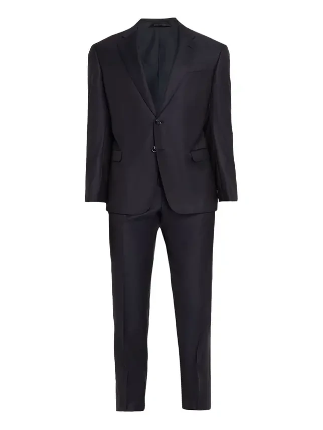 Men's Wool and Cashmere Soft Two-Piece Suit Men's Wool and Cashmere Soft Two-Piece Suit