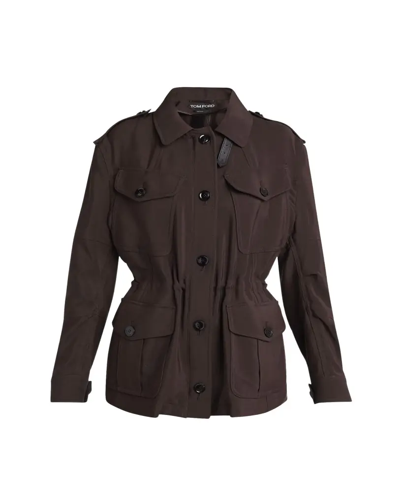 TOM FORD Viscose-Wool Field Jacket | Image 1 TOM FORD Viscose-Wool Field Jacket | Image 1