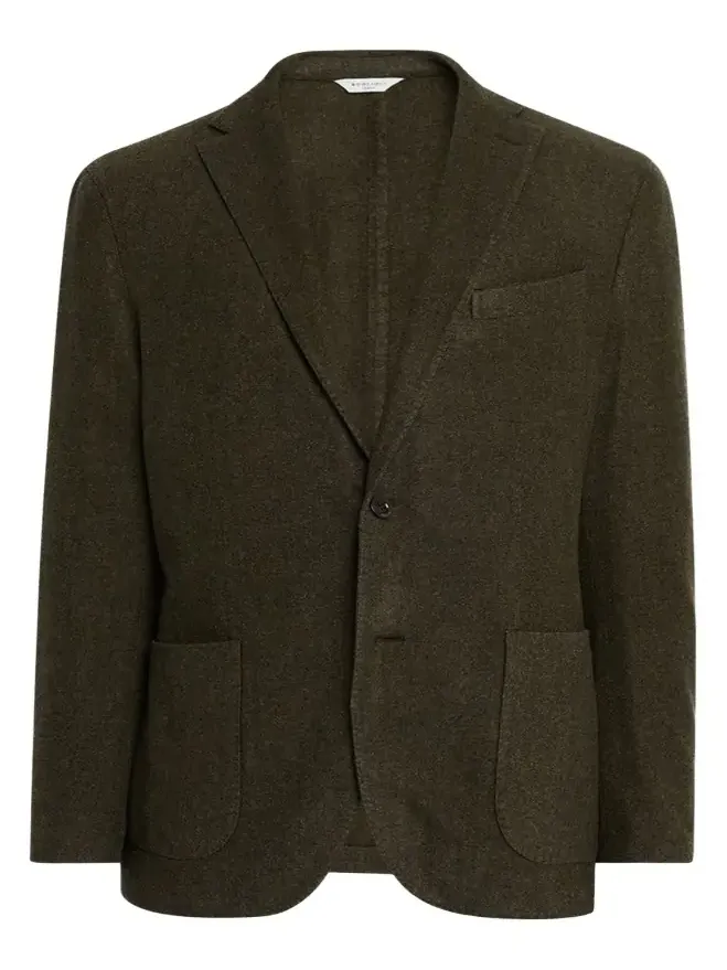 Boglioli Men's Wool Notch Lapel Single-Breasted Sport Coat