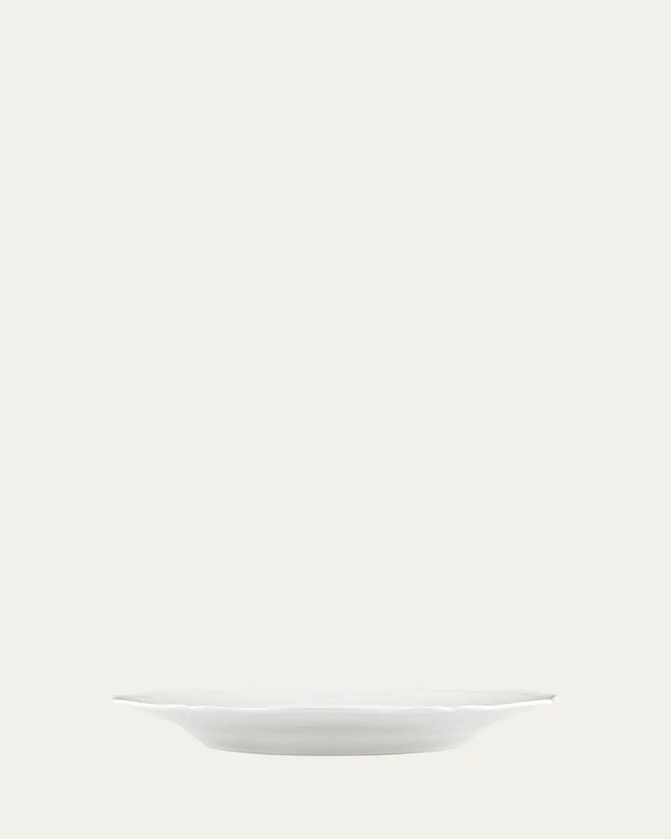 GINORI 1735 Bianco Antico Doccia Flat Dinner Plate | Thumbnail 2