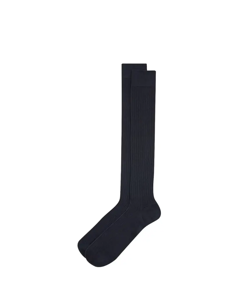 Men's Sottile Wool, Cashmere and Silk Mid-Calf Socks