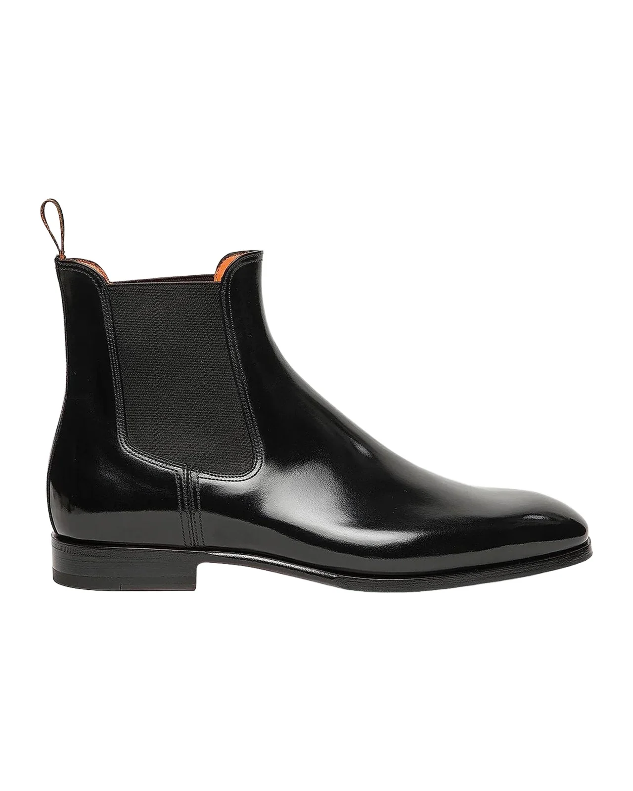 Santoni Archer Leather Chelsea Boots