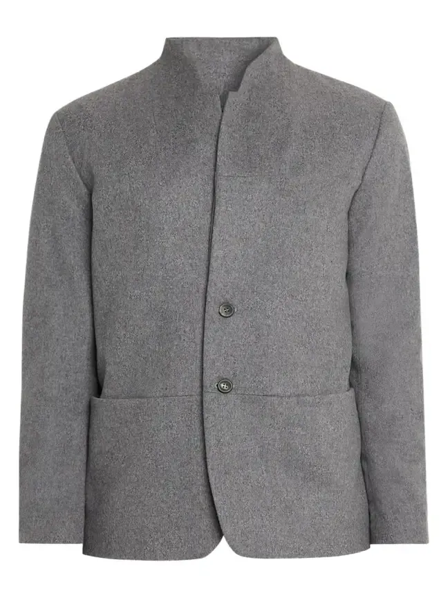 Sease Men's Ellen Wool and Cashmere Unstructured Blazer