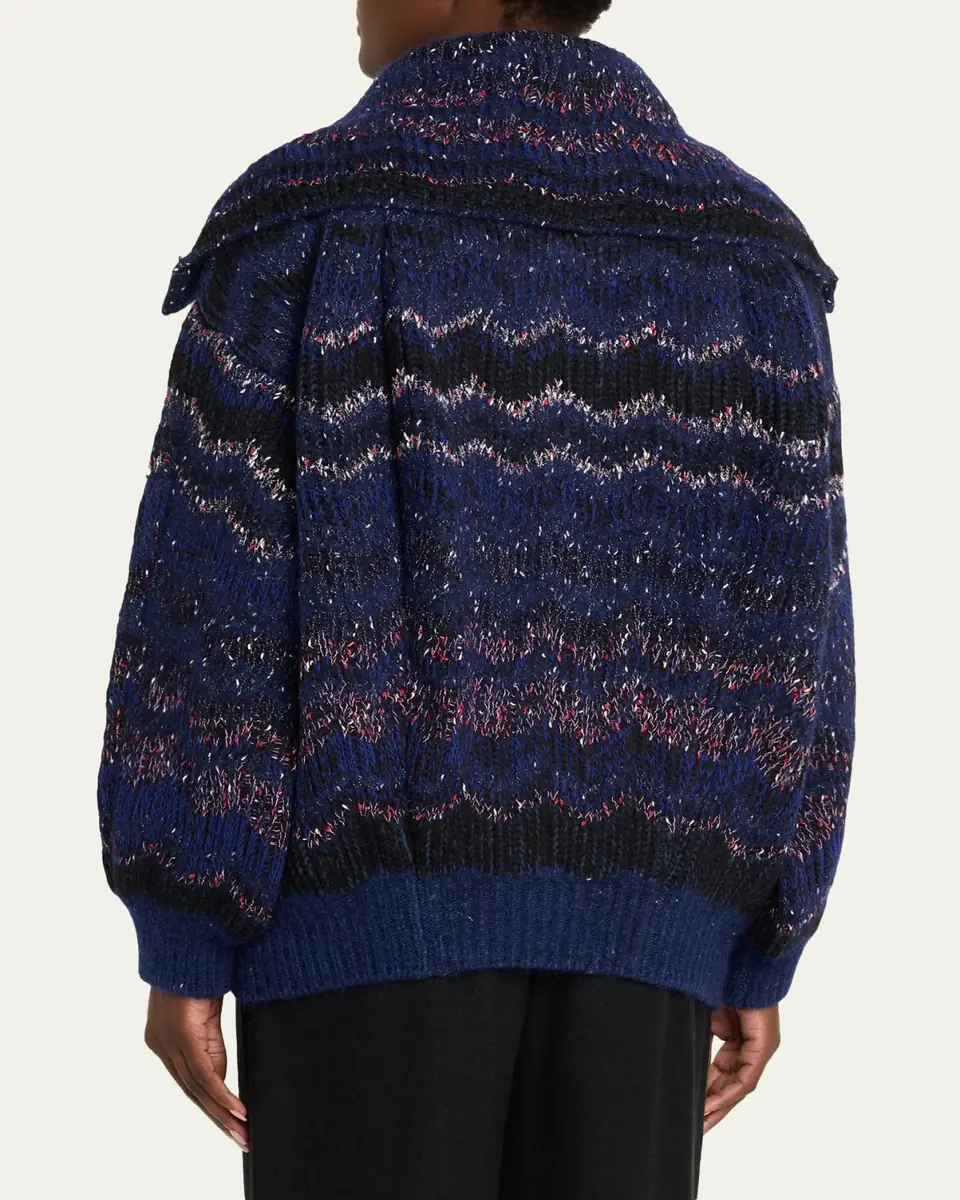 Missoni Metallic Zigzag Maxi Cardigan | Thumbnail 3 Missoni Metallic Zigzag Maxi Cardigan | Thumbnail 3
