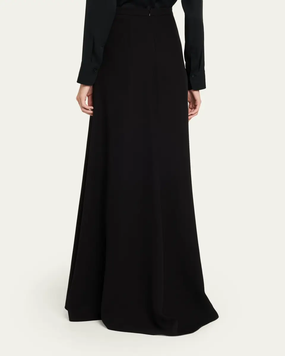 Valentino Garavani Silk Maxi Skirt | Thumbnail 3