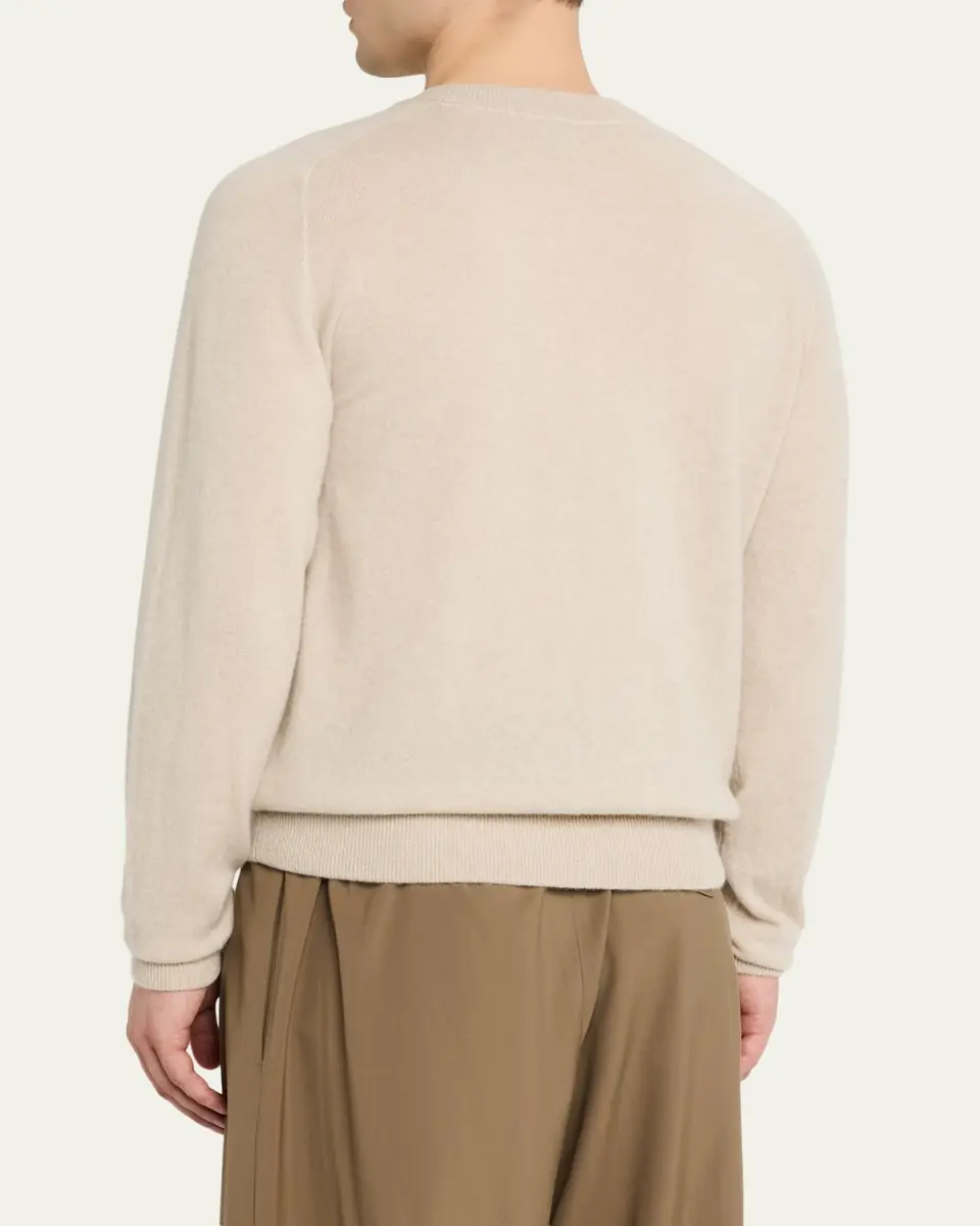 Massimo Alba Men's Soft Cashmere Crewneck Sweater | Thumbnail 8