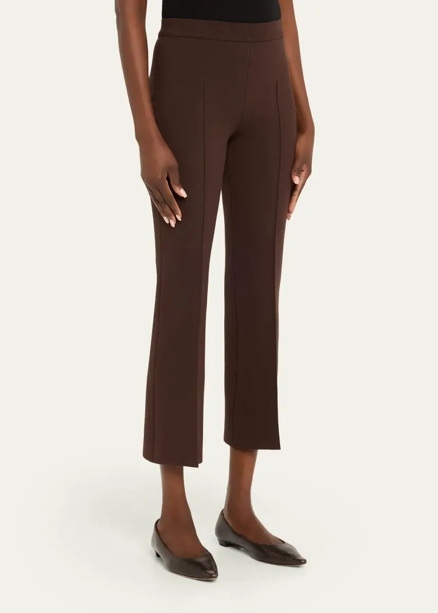 HIGH SPORT Kick Cotton-Knit Kickflare Ankle Pull-On Pants | Thumbnail 4 HIGH SPORT Kick Cotton-Knit Kickflare Ankle Pull-On Pants | Thumbnail 4