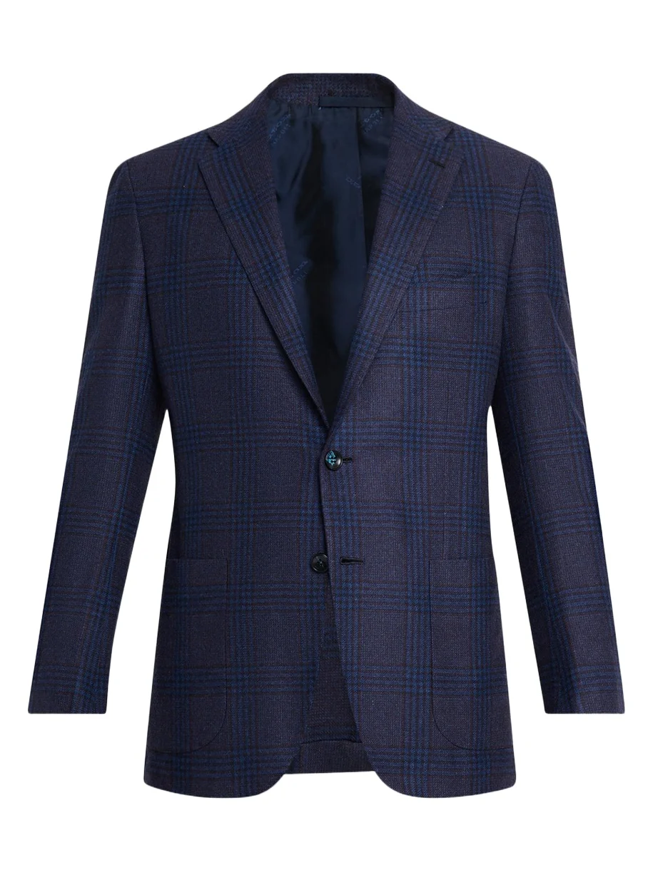 Men's Glen Plaid Cashmere Sport Coat Men's Glen Plaid Cashmere Sport Coat