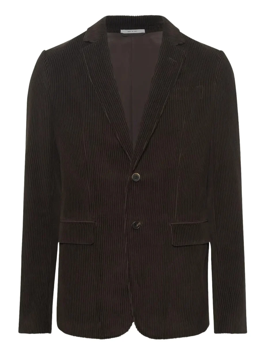 Men's Irving Cashmere Corduroy Single-Breasted Jacket