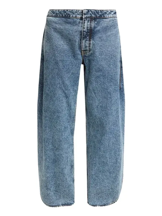 Denim Petal Pants Denim Petal Pants