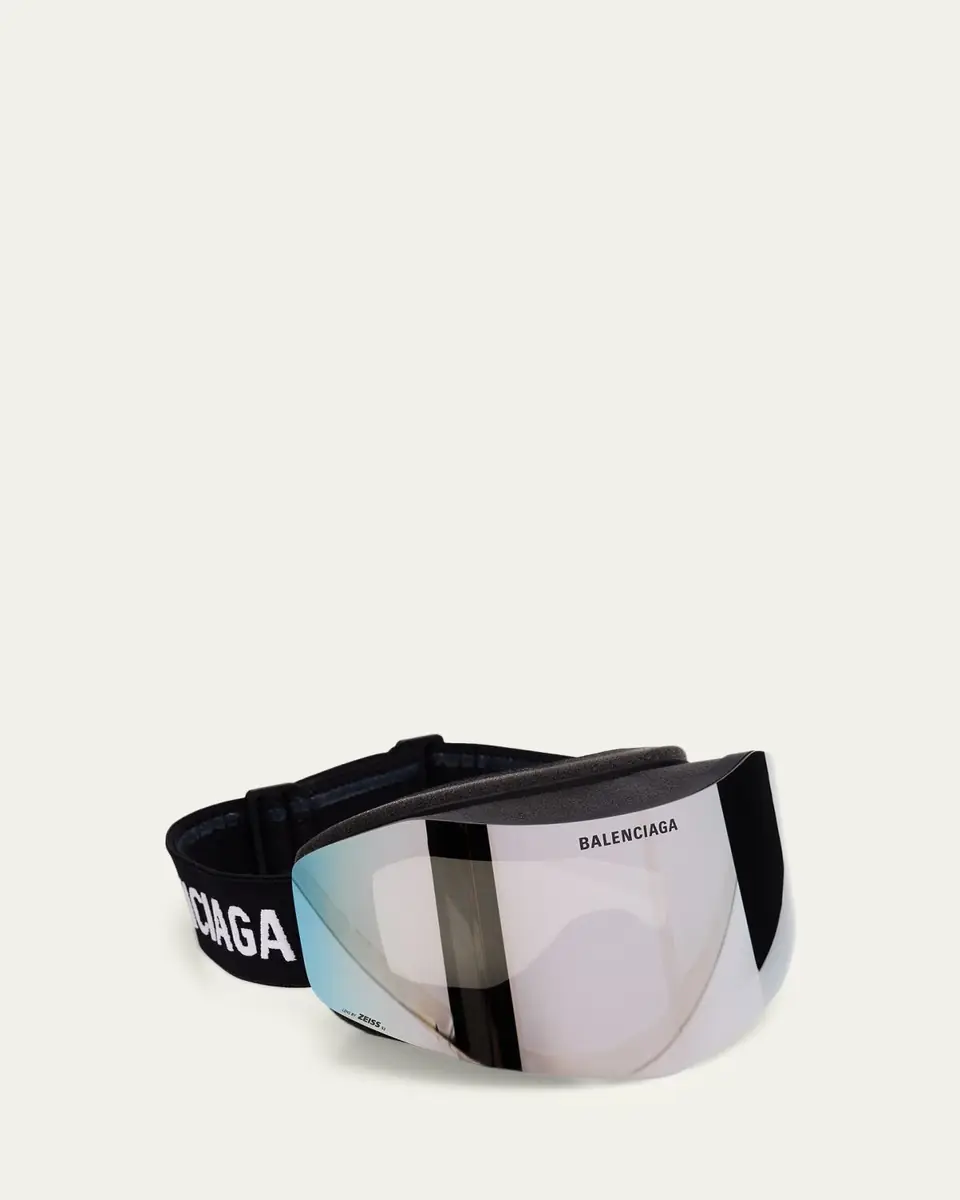 Balenciaga Men's Ski Mask 99mm Plastic & Injected Nylon Goggles | Thumbnail 2 Balenciaga Men's Ski Mask 99mm Plastic & Injected Nylon Goggles | Thumbnail 2